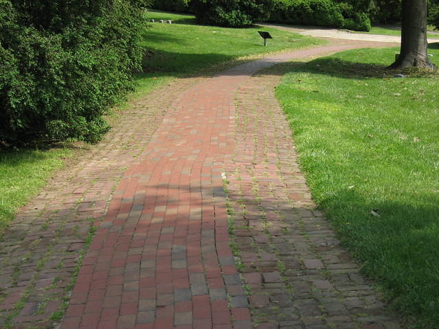 Path down from Marye's Heights (Now National Cemetery)