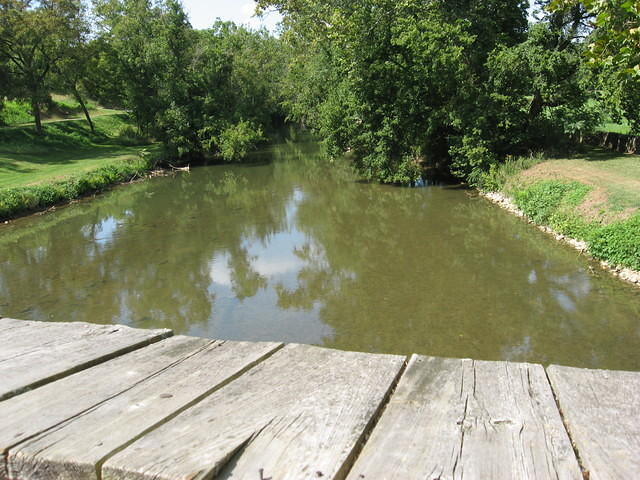 Antietam creek from Burnside Bridge