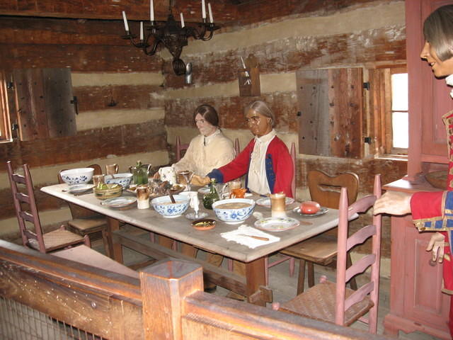 Wax figures at Ft. Ligonier