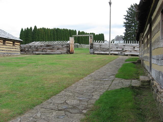 Parade ground at Ft. Ligonier