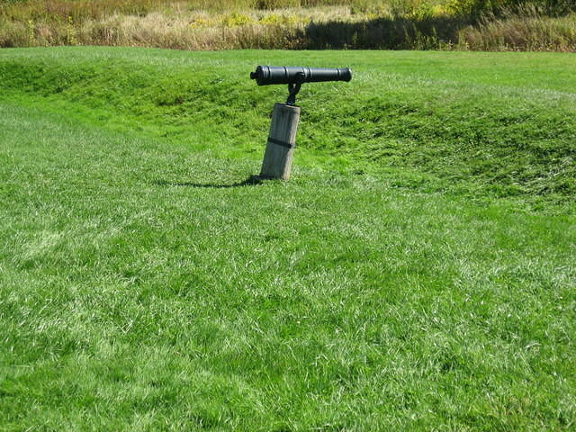 Small canon at Ft. Necessity