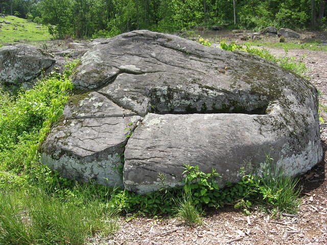Trough Rock.  Supplied water for Tipton's photo lab.