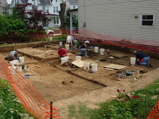 Excavating level three