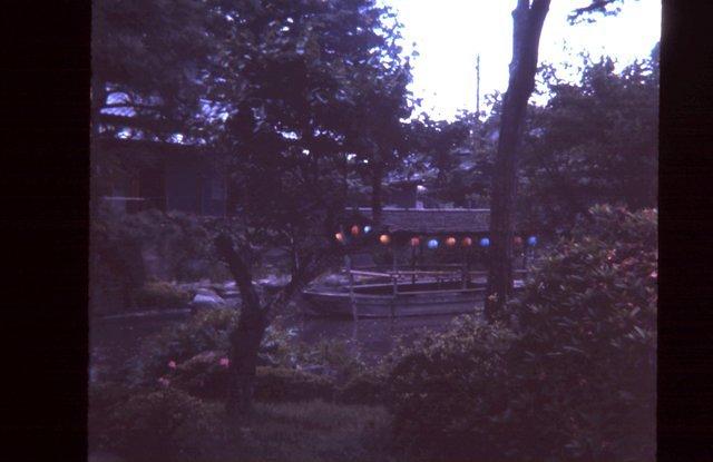 Boat at amusement park