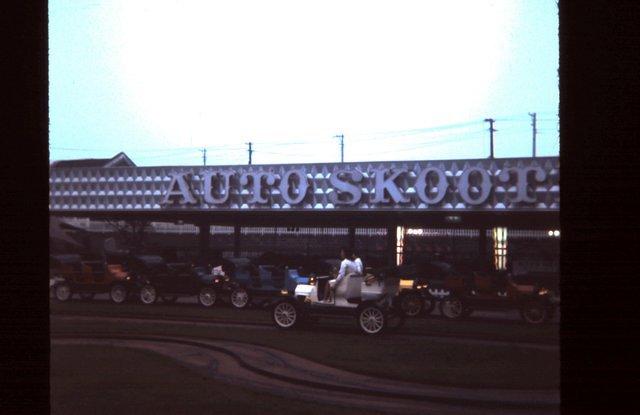 Auto Skoot ride at amusement park