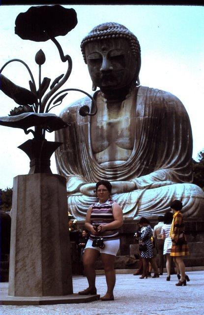 Carol French and Budda