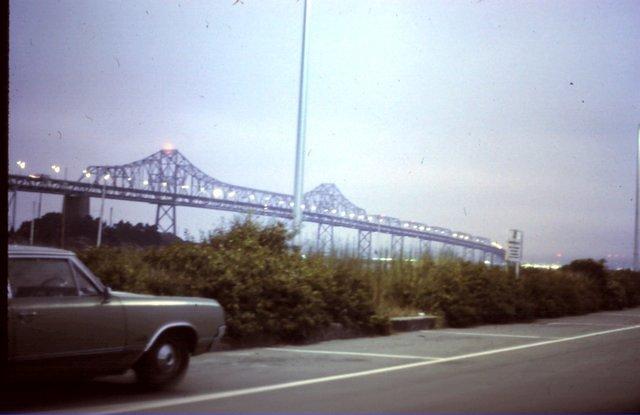 Bridge over bay at San Fran