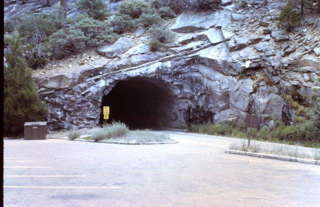 Road through mountain