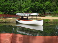 Small boat on canal just above Lock #20