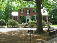 Visitors center at Fredericksburg Va.