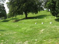 National Cemetery at Fredericksburg Va.