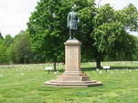 Pennsylvania monument on Marye's Heights (Now National Cemetery)