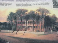 Photo of Chancellor house.  There was and is no town Chancellorsville.