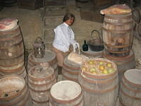 Wax figure in storeroom at Ft. Ligonier