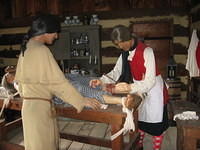 Wax figures at Ft. Ligonier