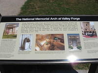 Arch at Valley Forge sign