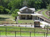 Train station near Washington's Hq. at Valley Forge