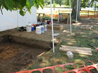 Excavation near Washington's Hq. at Valley Forge