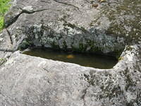 Trough Rock.  Across from Devil's Den.