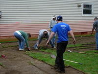 Removing the sod