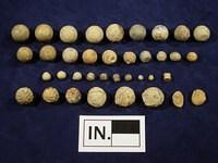 Lead musket balls