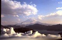 Mt. Fuji in winter