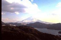 Mt. Fuji and lake