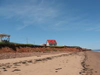 A cottage down the beach from us